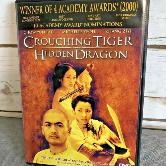 Crouching Tiger, Hidden Dragon DVD Video Chow Yun Fat - Picture 1 of 4